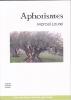 Aphorismes | Marcel Lourel